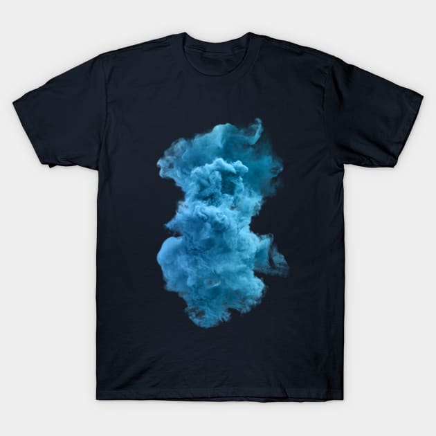 Cyan cloud T-Shirt by PallKris